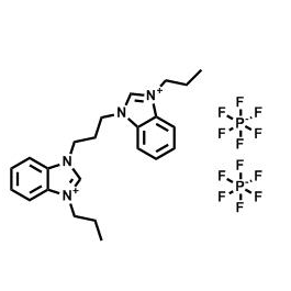Hợp chất (1,1--1,3-điyl) bis(3-propyl-1H-benzo[d]imidazol-3-yl) hexafluorophosphate (V); CAS: 209570-69-5