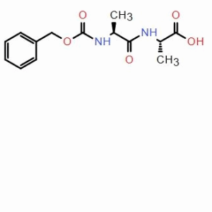 Hợp chất (S)-2-((S)-2-(((benzyloxy)carbonyl)amino)propanamide)-propanoic acid; CAS: 16012-70-7
